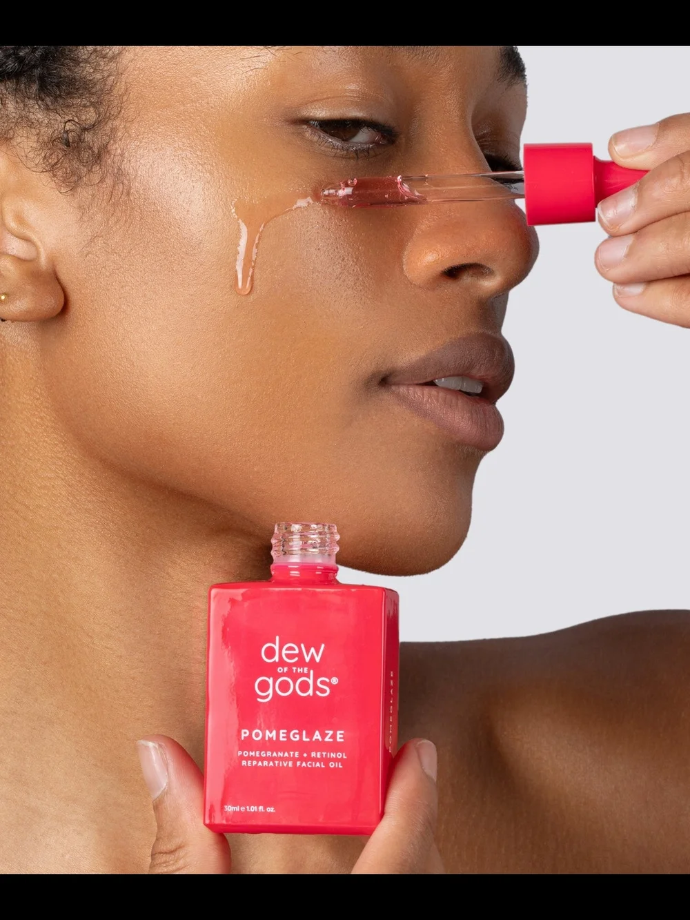 dew of the gods POMEGLAZE Reparative Facial Oil